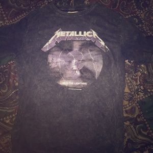 Women’s Metallica Ride The Lightning Blouse/Tee